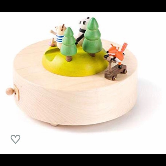 Papyrus Herbie and Friends Wooden Musical Box new!! - Picture 4 of 16